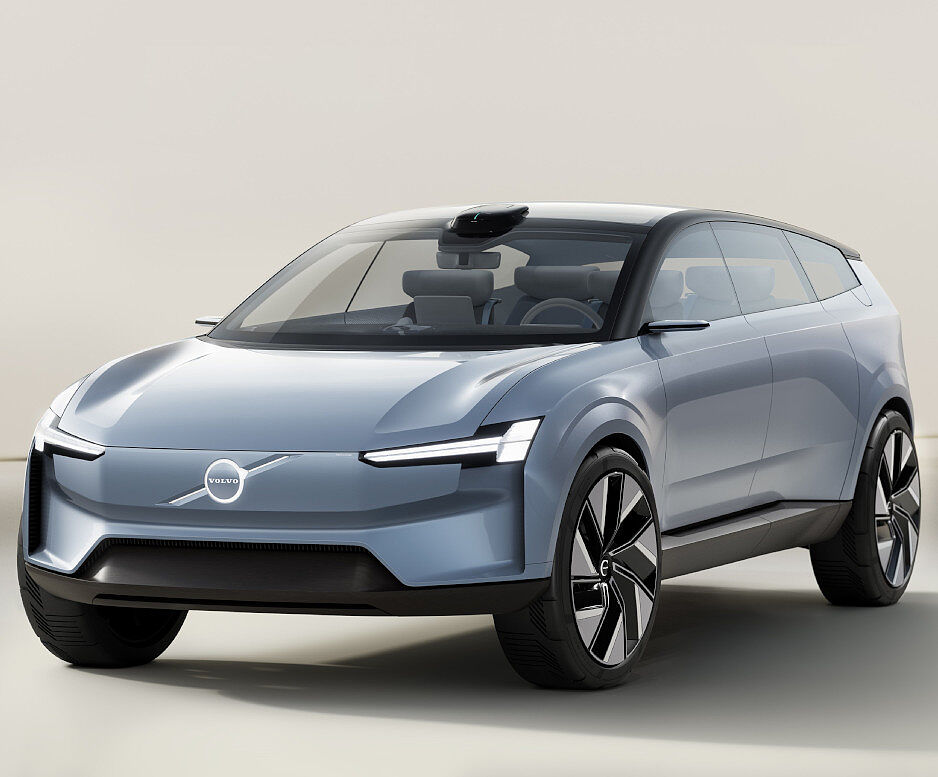 El Volvo Concept Recharge es una declaración del futuro eléctrico puro de Volvo Cars