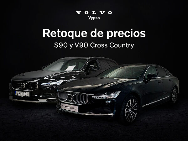 Retoque de precios S90 y V90 Cross Country