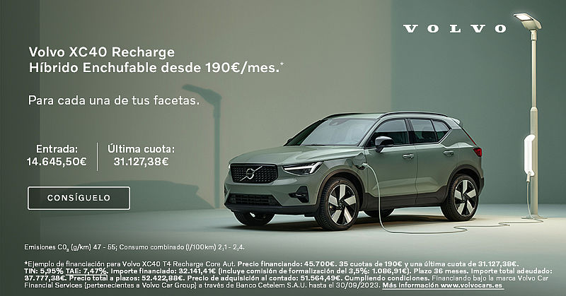 Volvo XC40 Recharge Core Aut. desde 190 €/mes*